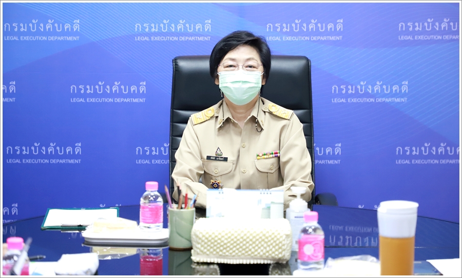 อธิบดีกรมบังคับคดีให้สัมภาษณ์ในประเด็นการดำเนินการจัดทำแผนปฏิบัติการดิจิทัล กรมบังคับคดี